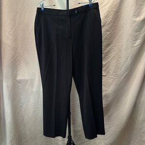 Investments the Madison Avenue fit straight leg, black pants size 18 R BNWT